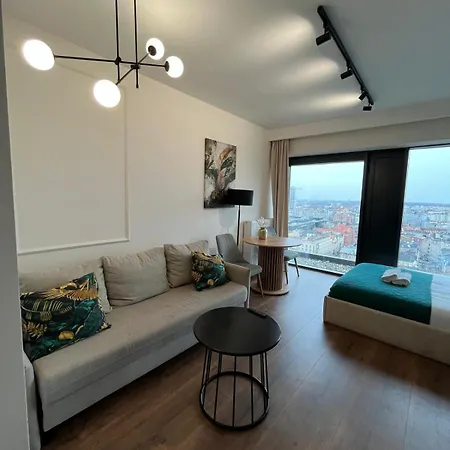 Global L 25Th & 26Th Floor L Luxury Panoramic View L Bathtub L Parking Катовіце